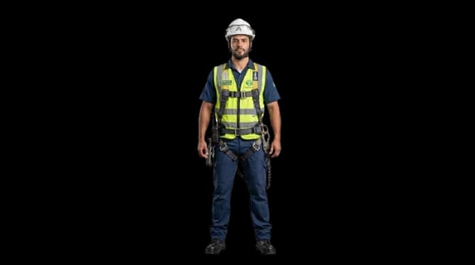 Operador de Plataforma Elevatória Articulada — profissional Russel